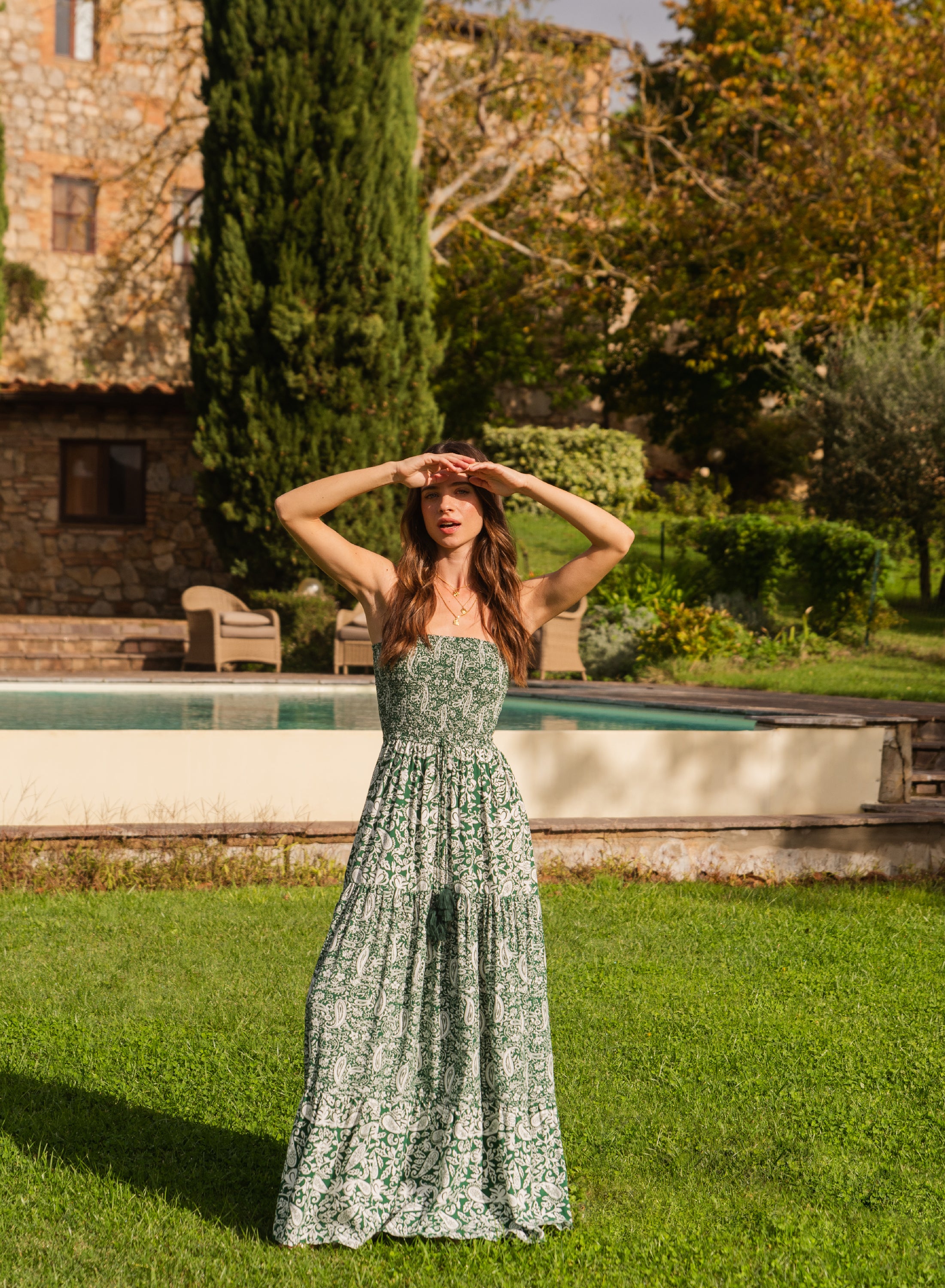 Patricia Maxi Dress Agneta Pine