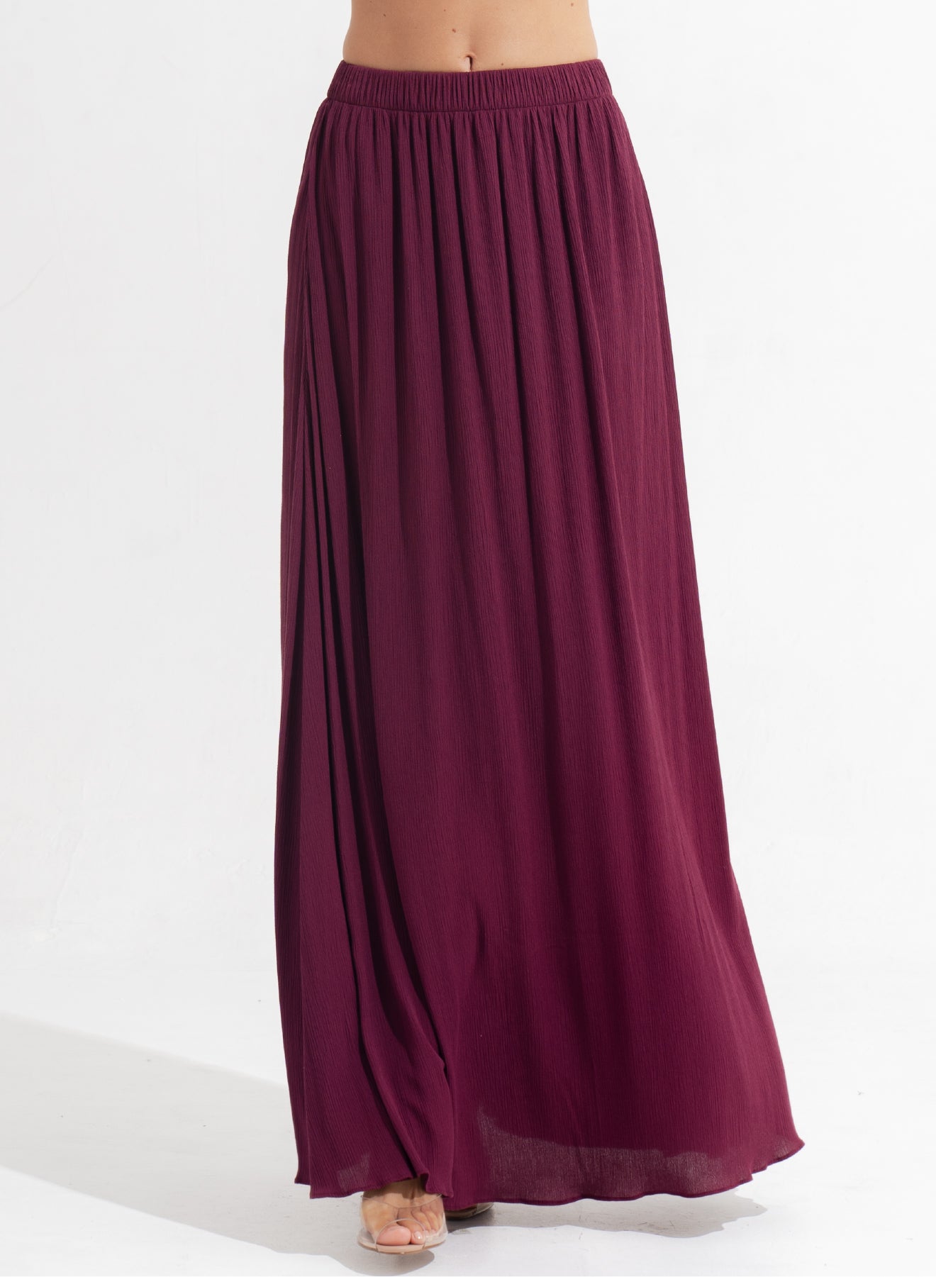 Abella Maxi Skirt Plum