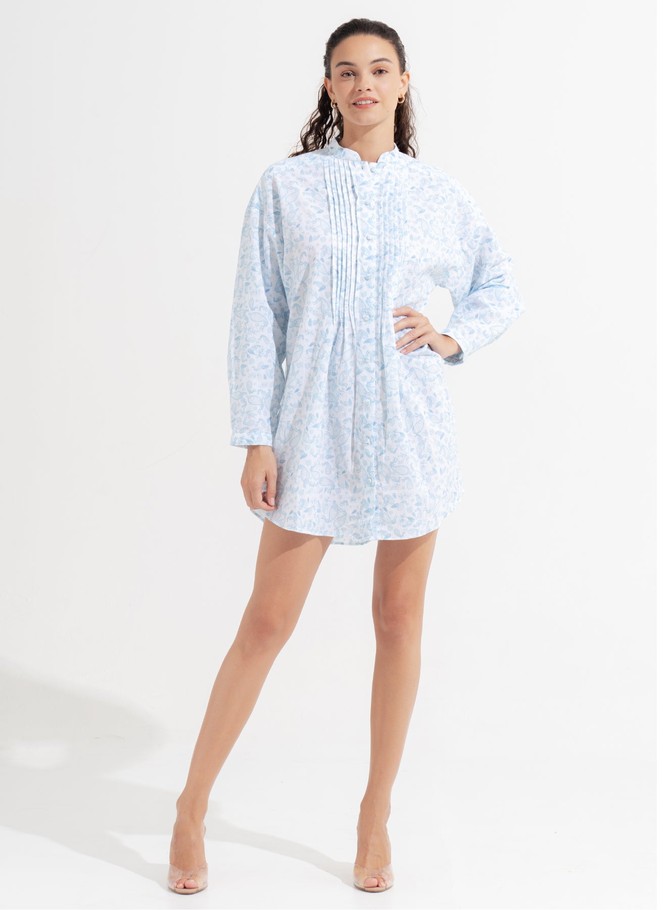 Bianca Shirt Dress Afrodit Arnav