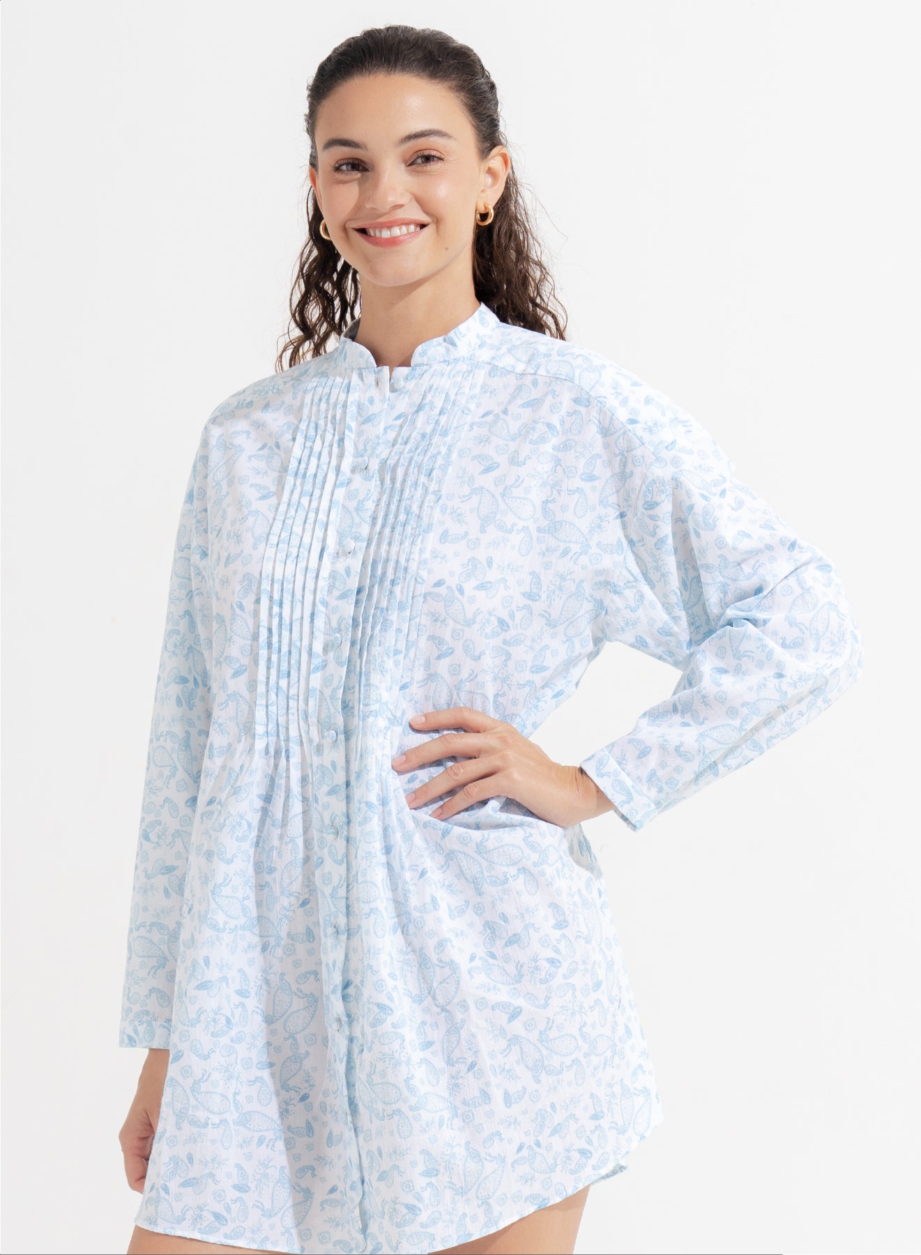 Bianca Shirt Dress Afrodit Arnav