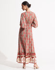 Eesha Maxi Dress Giina Red Ochre