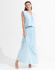 Ginevra Maxi Skirt Frosted