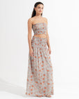 Illona Maxi Skirt Faina Abbey Stone