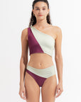 Jeanne Bikini Top Plum Matcha
