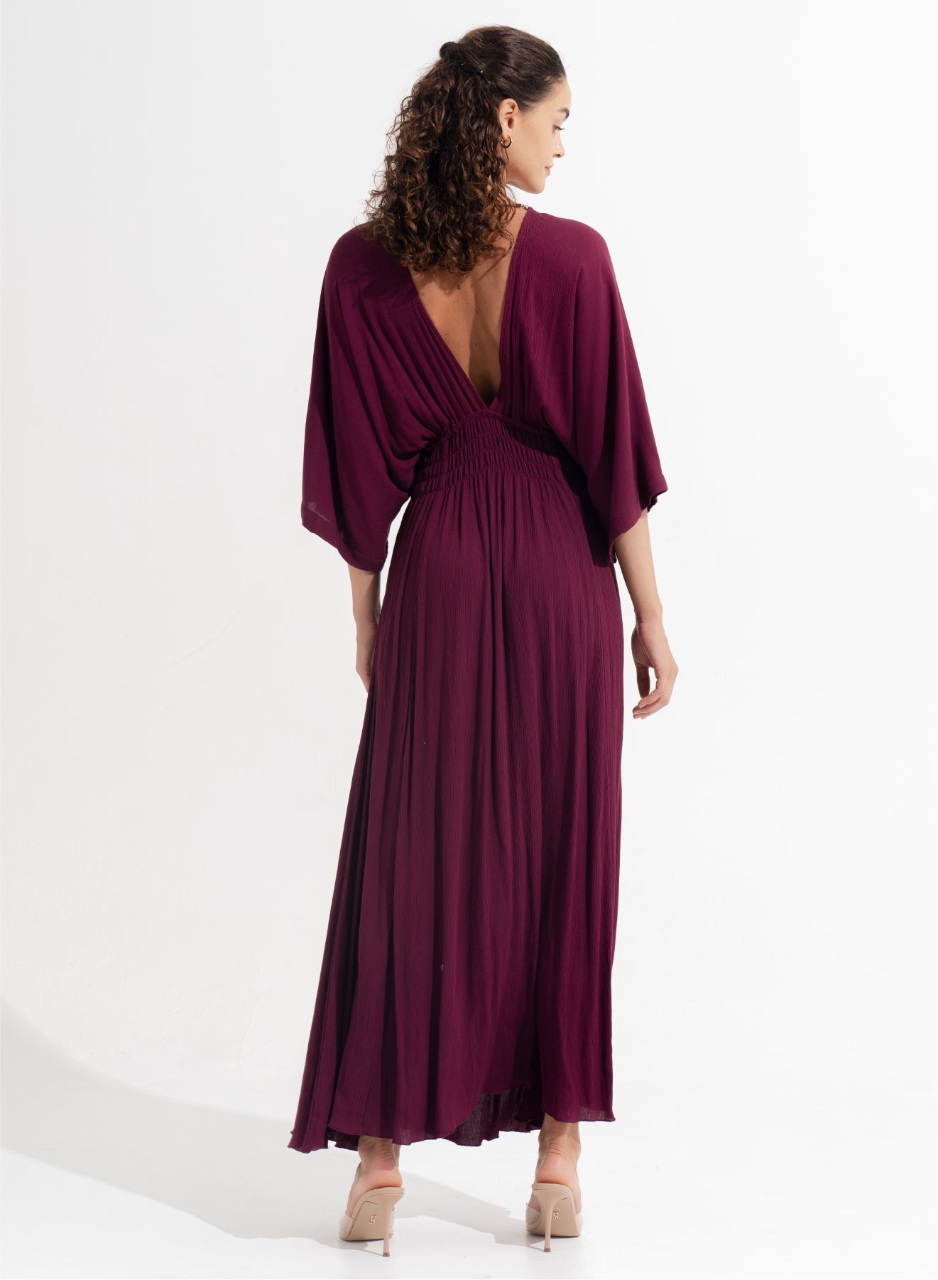 Lumi Maxi Dress Plum