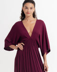 Lumi Maxi Dress Plum