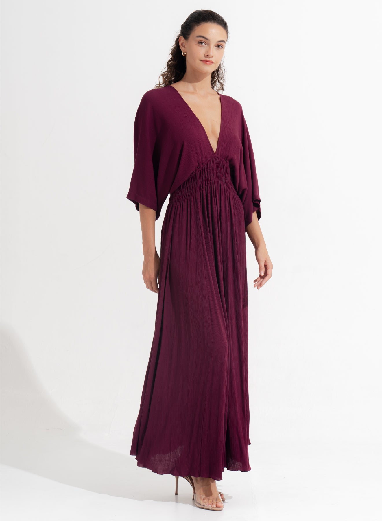 Lumi Maxi Dress Plum