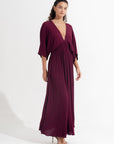 Lumi Maxi Dress Plum