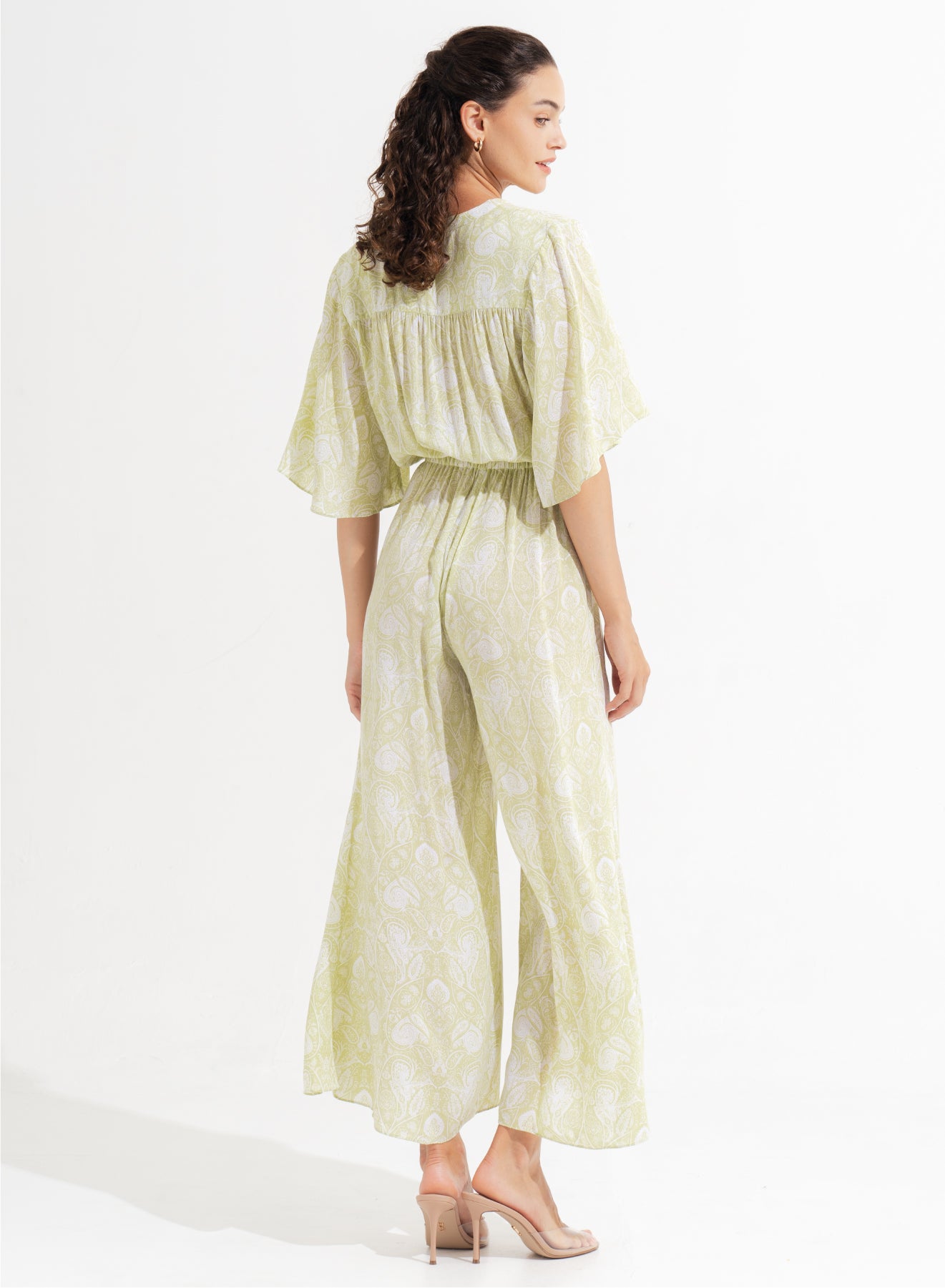 Lura Jumpsuit Leia Matcha