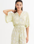 Lura Jumpsuit Leia Matcha