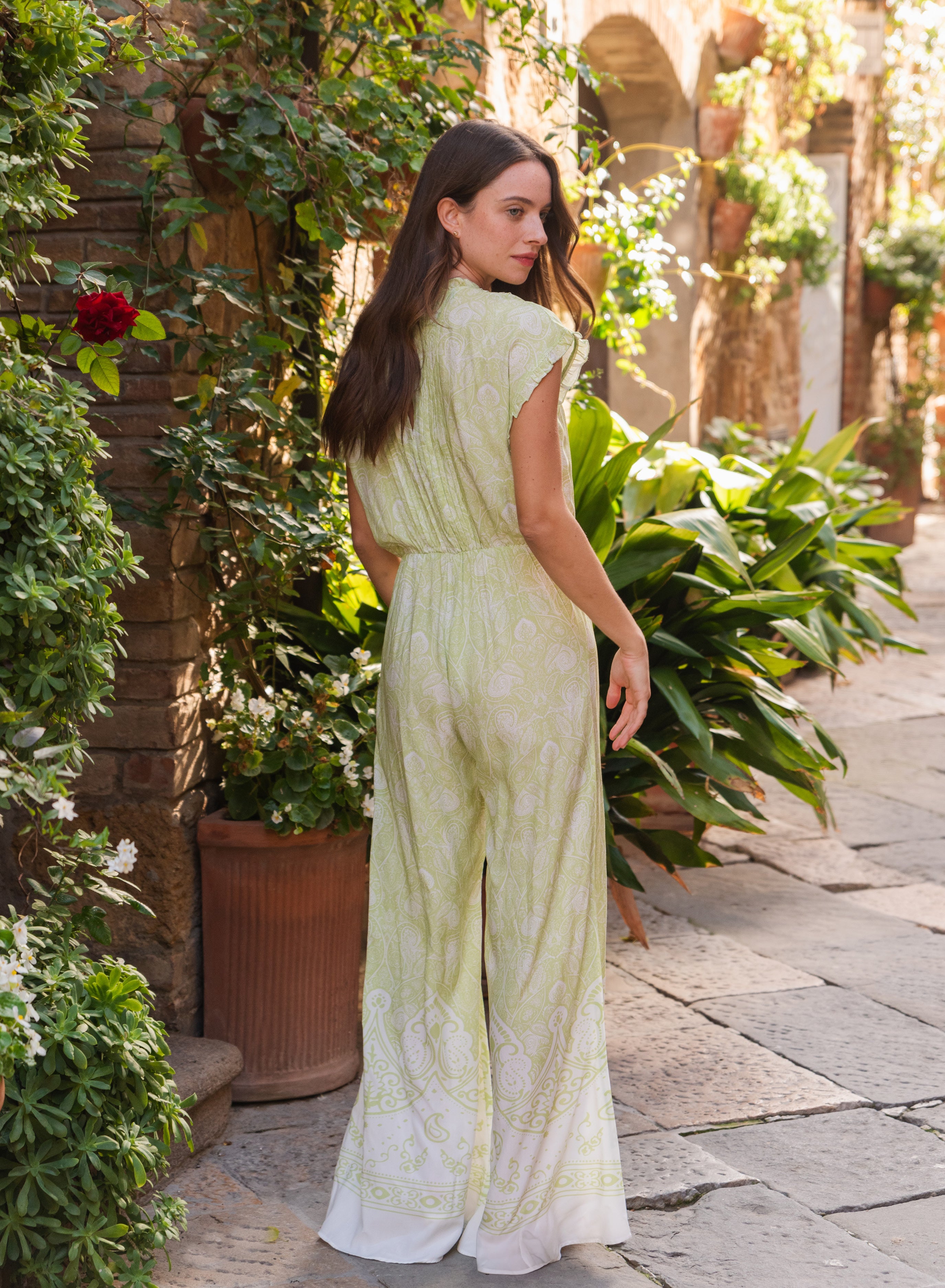 Sena Jumpsuit Leia Matcha