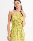 Mahrosh Maxi Dress Kashvi Lime Light