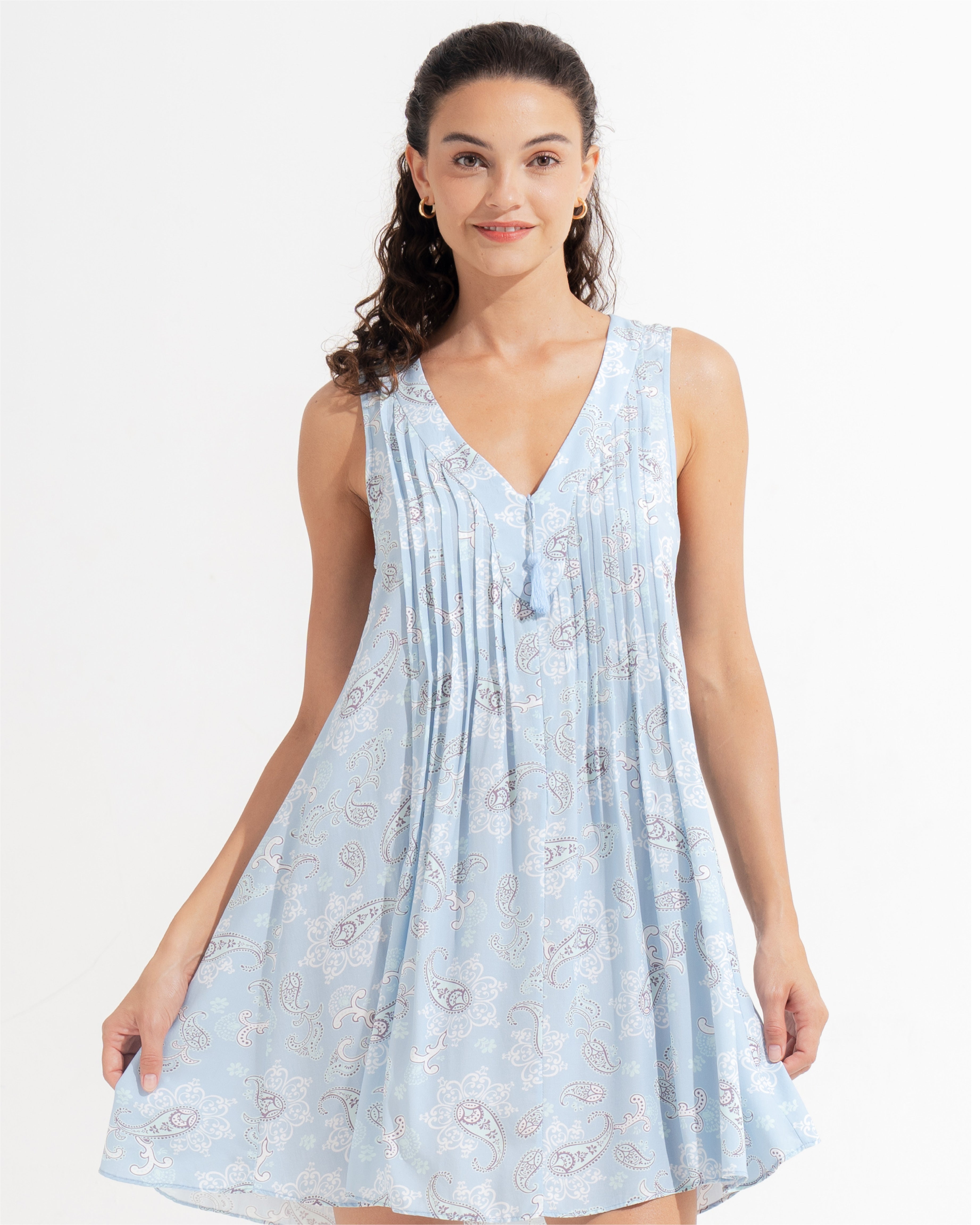 Mirella Mini Dress Avya Frosted