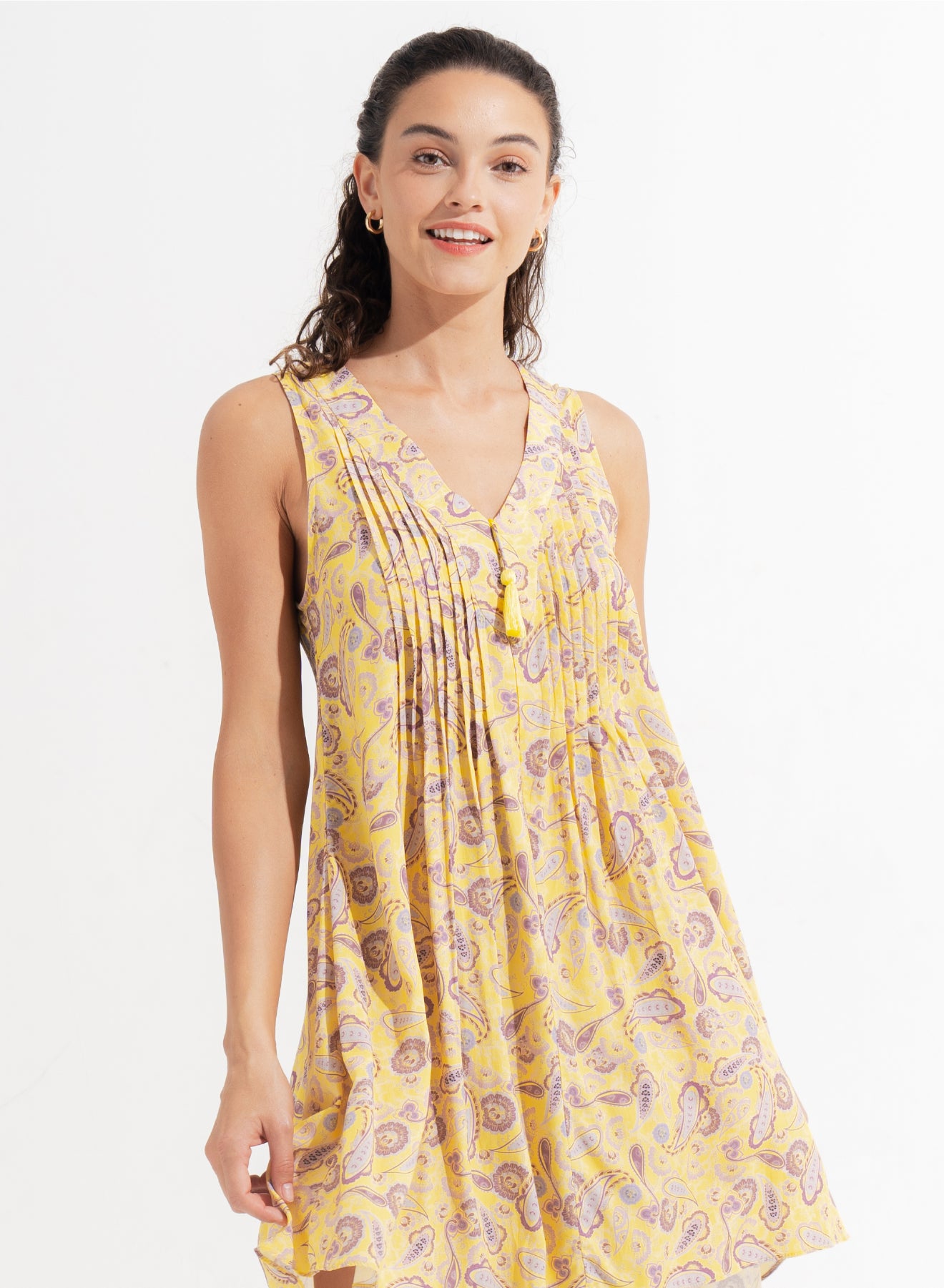 Mirella Mini Dress Faina Sunny Lime