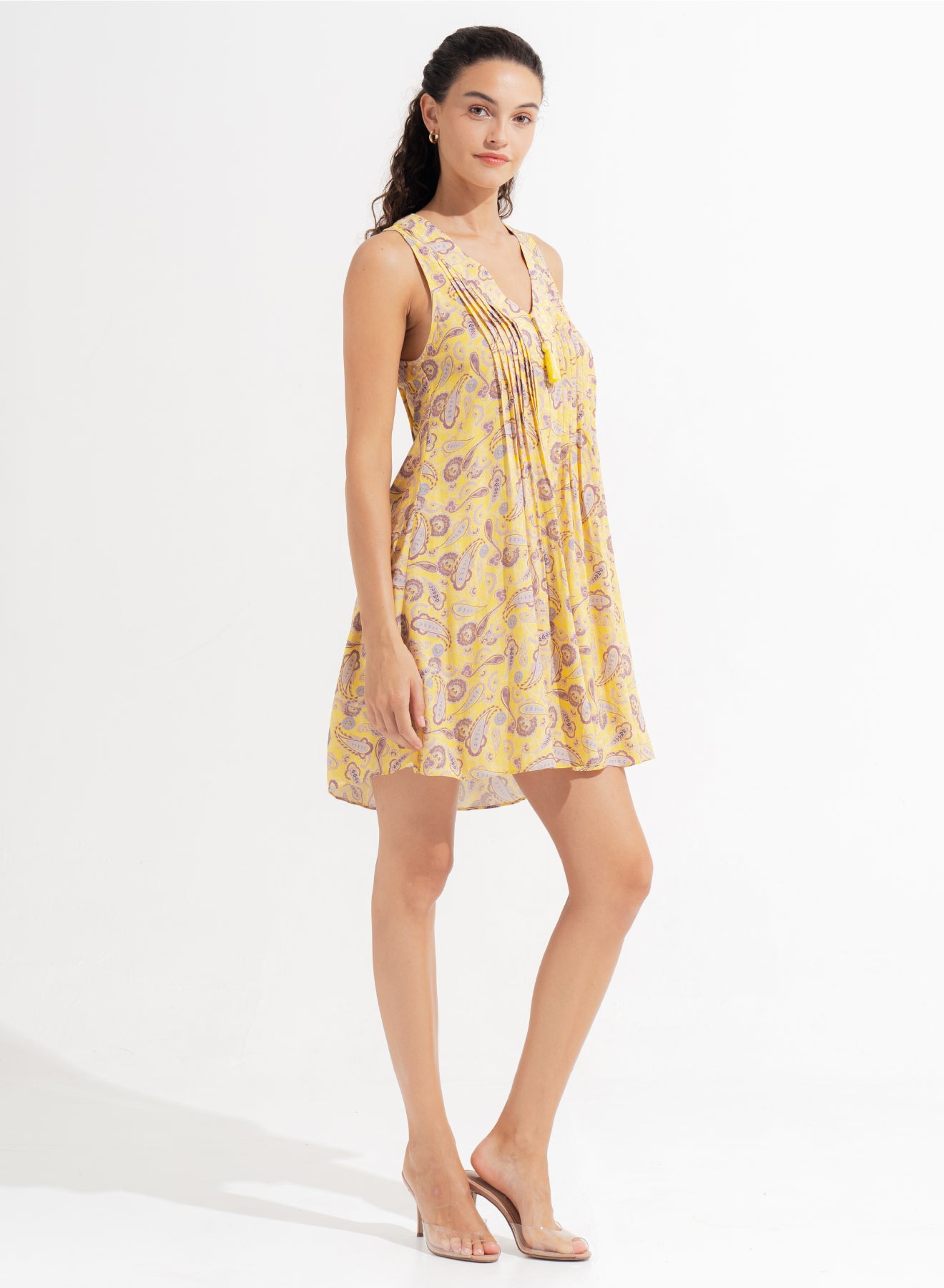 Mirella Mini Dress Faina Sunny Lime