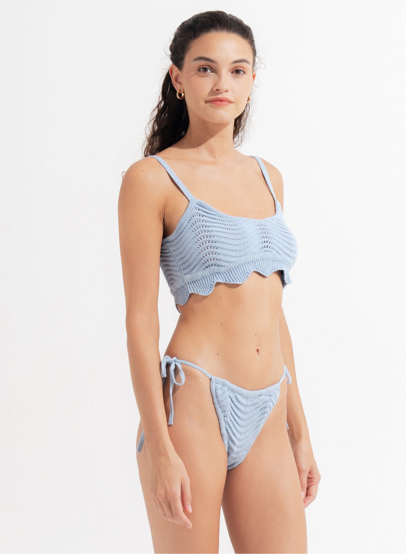 Noel Bikini Bottom Blue Eyes