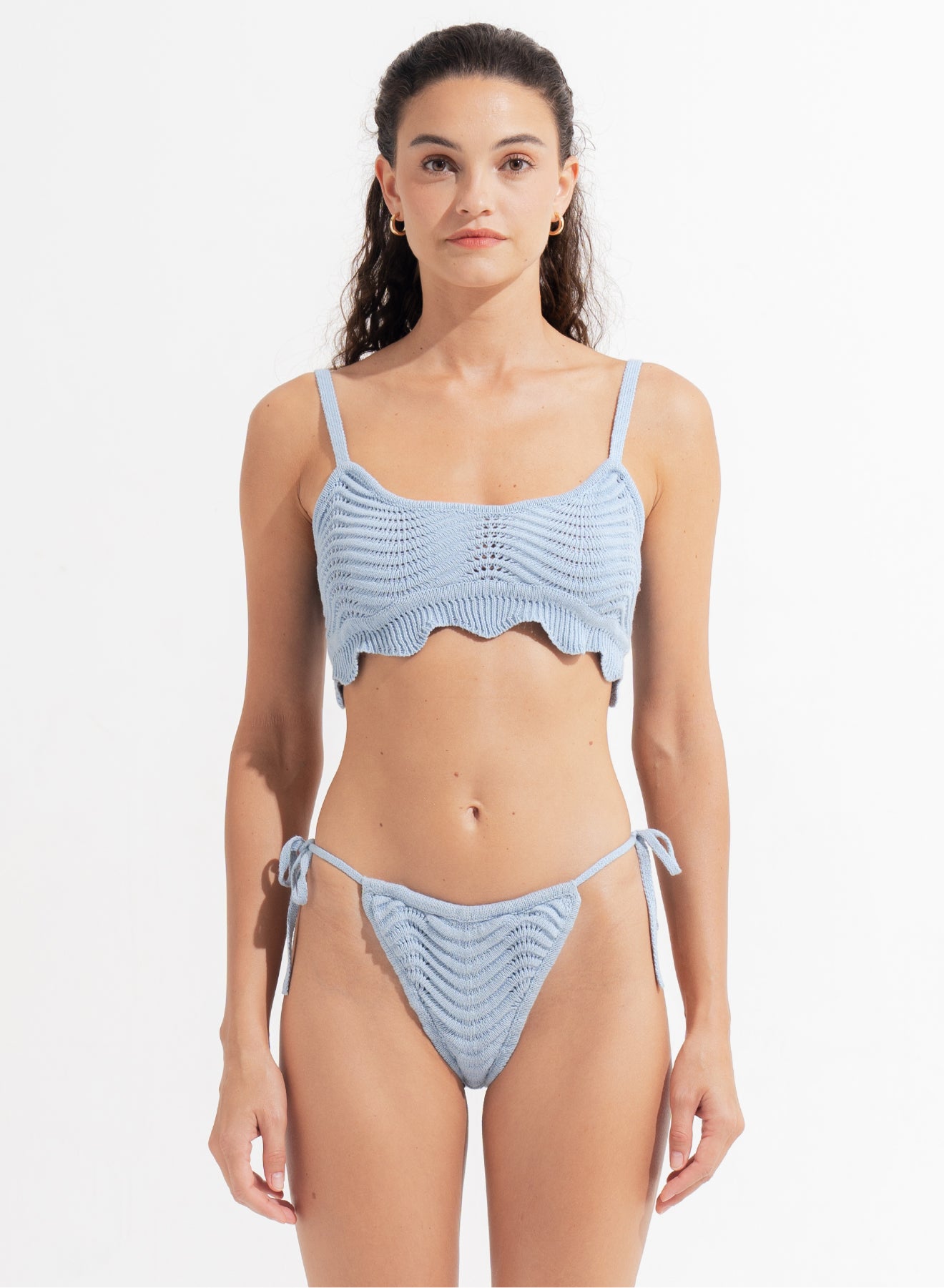Noel Bikini Top Blue Eyes