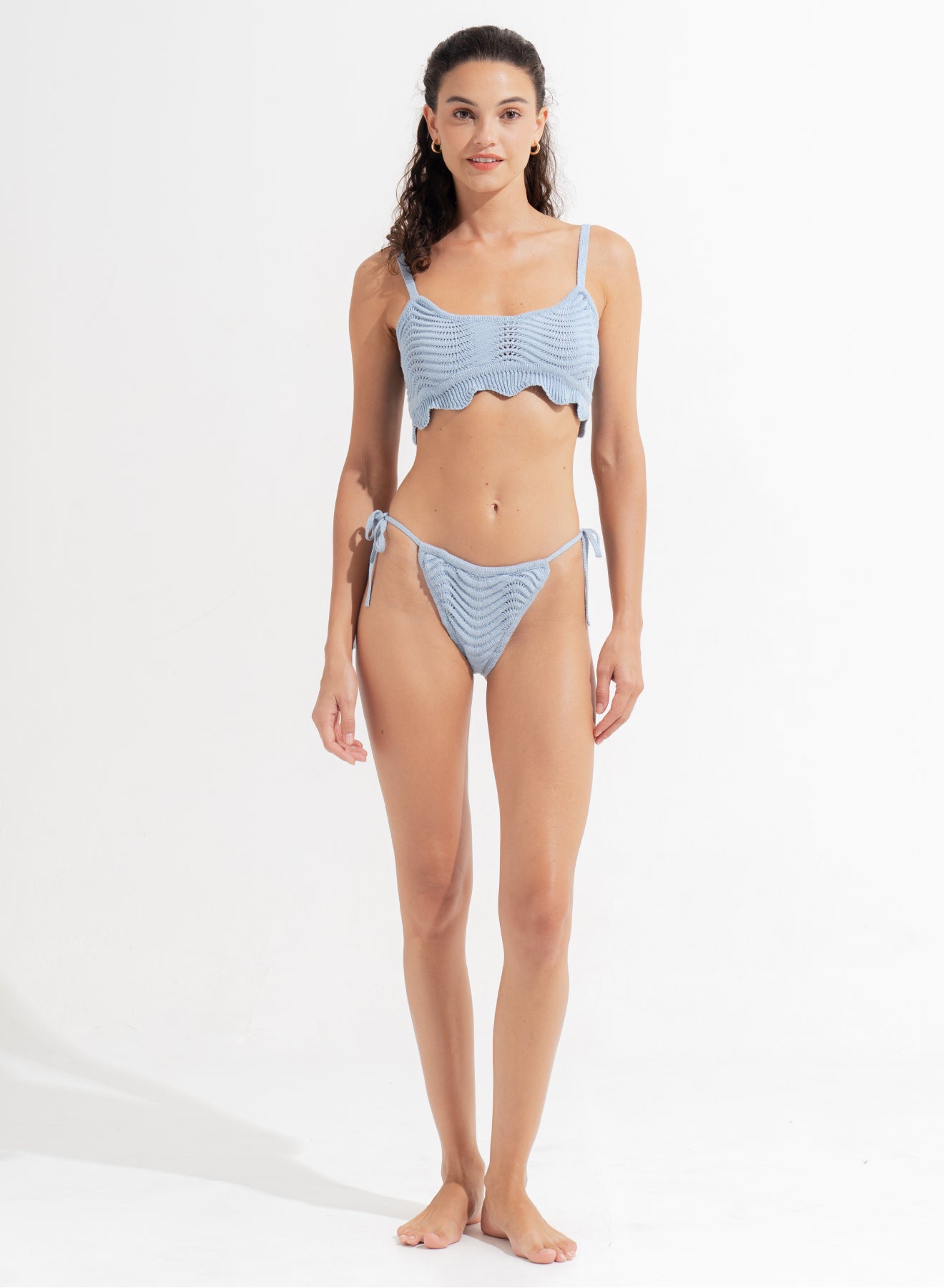 Noel Bikini Top Blue Eyes