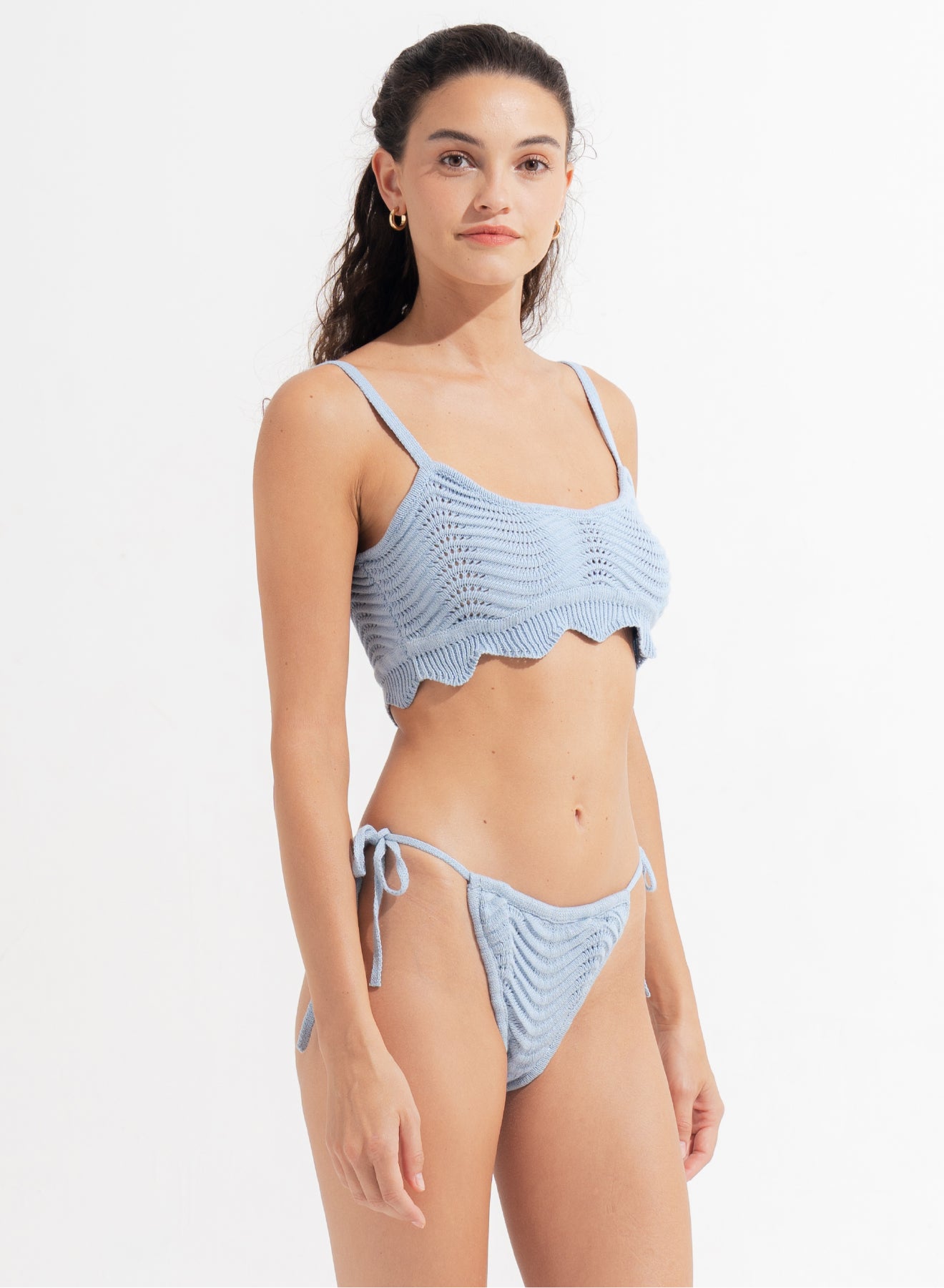 Noel Bikini Top Blue Eyes