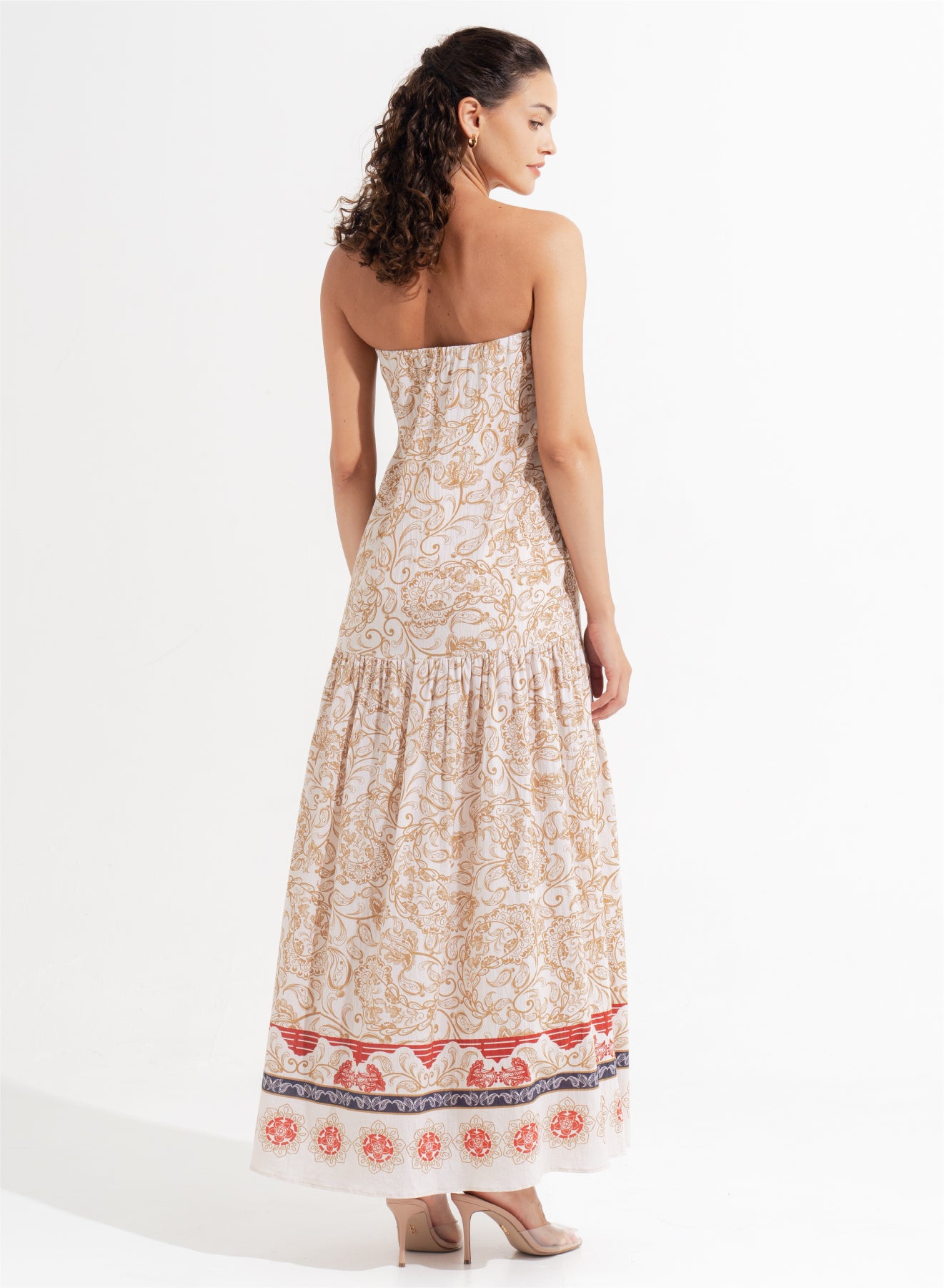 Omala Maxi Dress Apollo Rosa