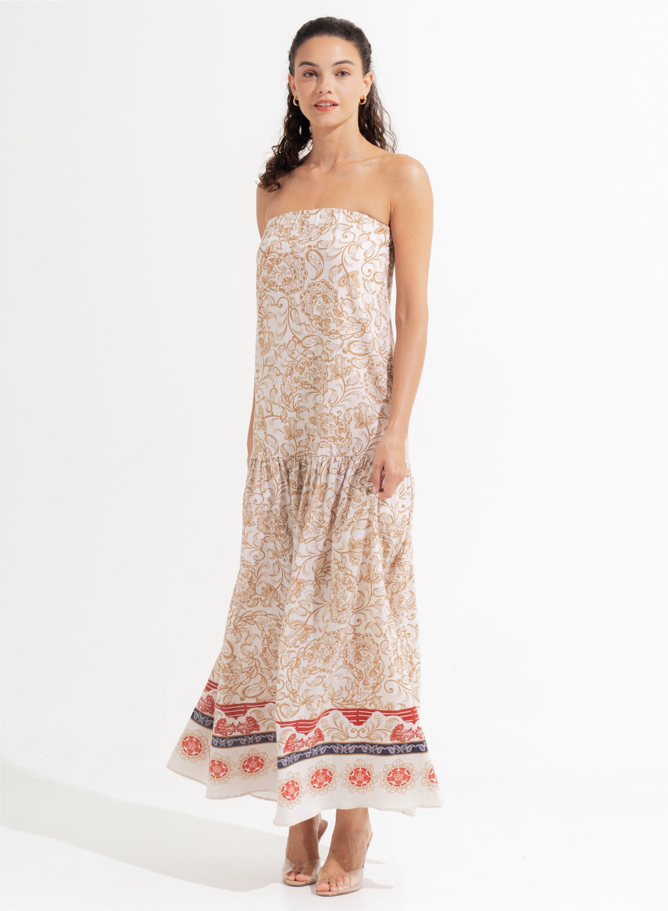 Omala Maxi Dress Apollo Rosa