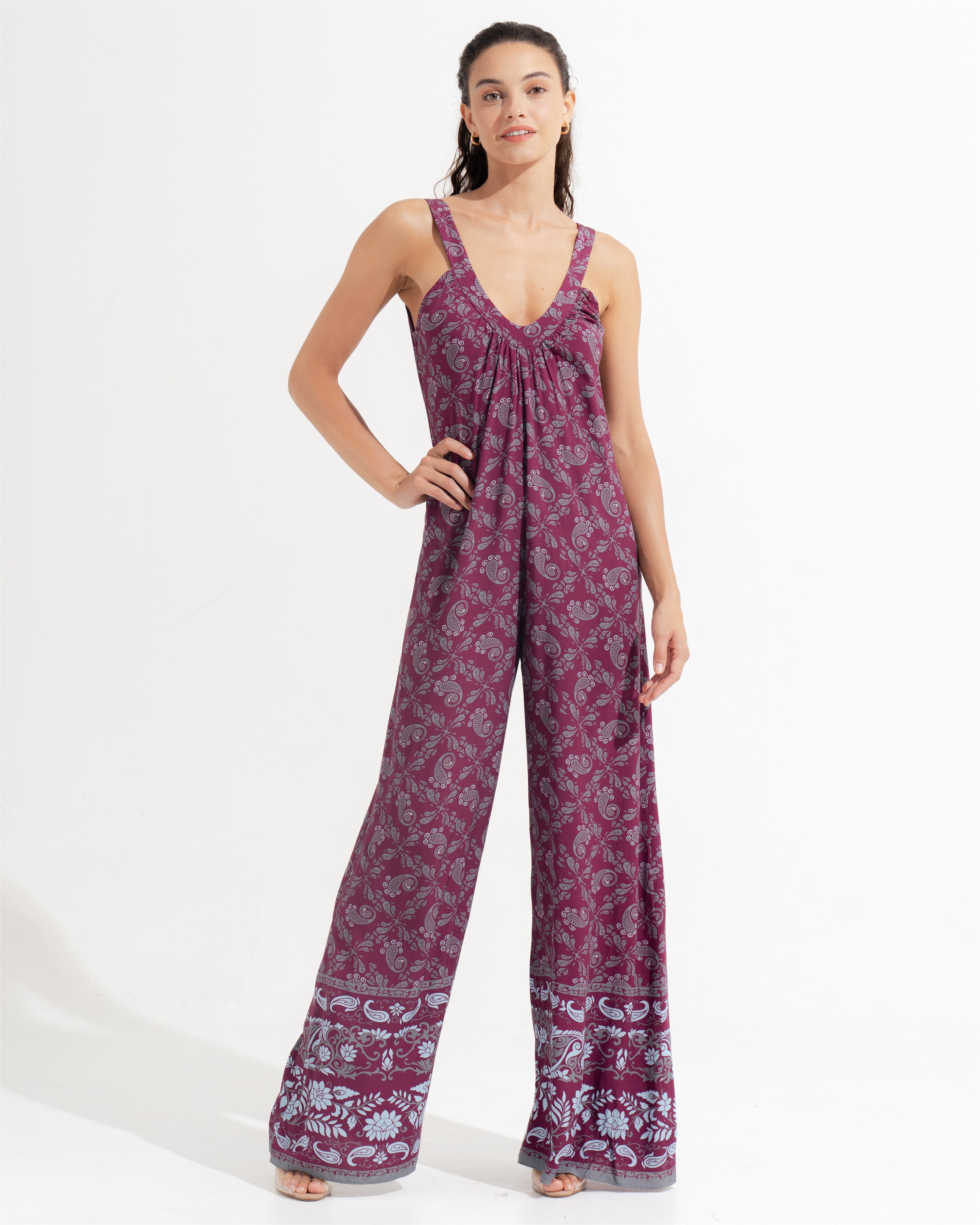 Parisa Jumpsuit Giselle Plum