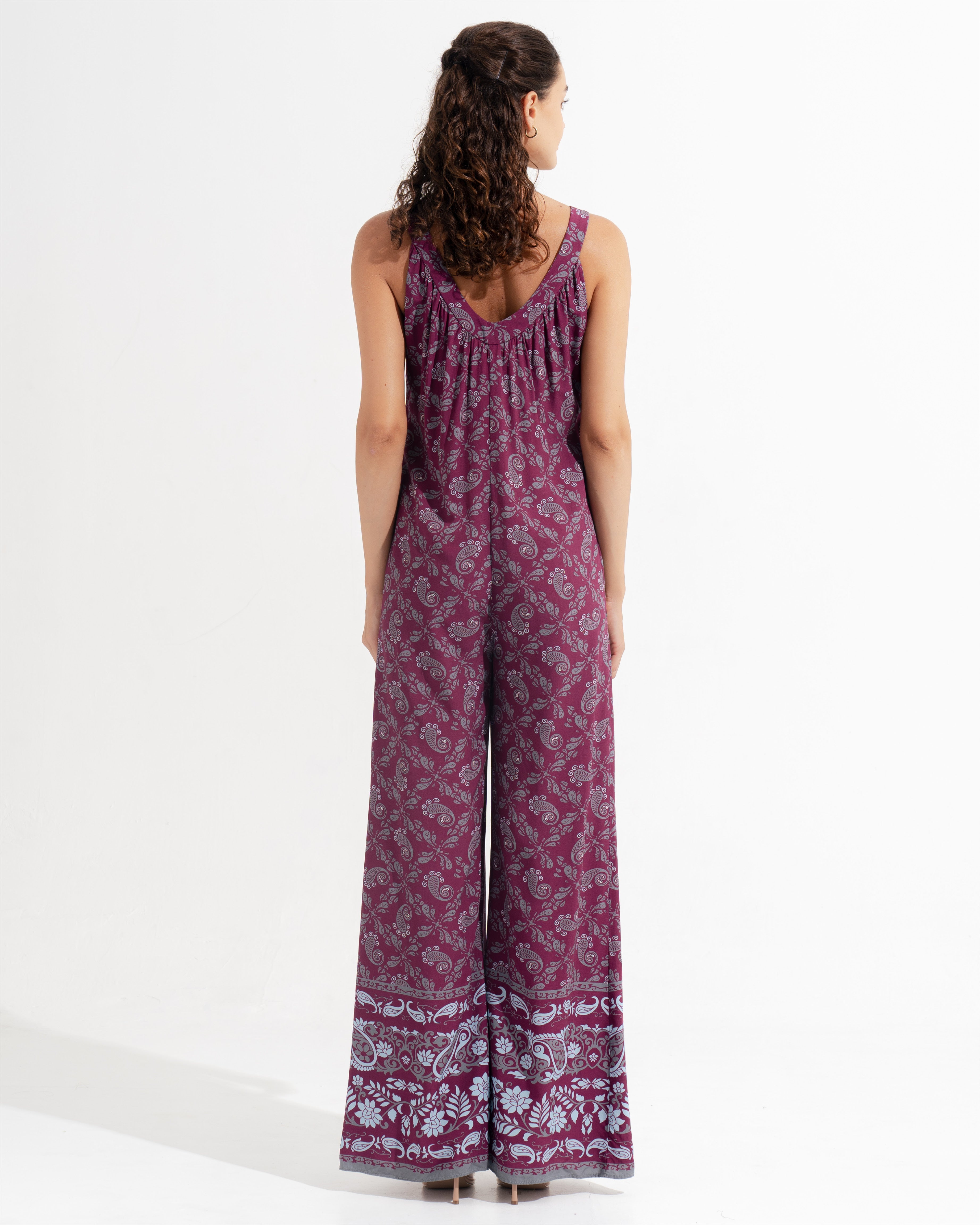 Parisa Jumpsuit Giselle Plum
