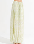 Phoebe Maxi Skirt Leia Matcha