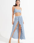 Sabina Maxi Skirt Blue Eyes