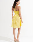Salome Mini Dress Lemon