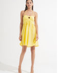 Salome Mini Dress Lemon