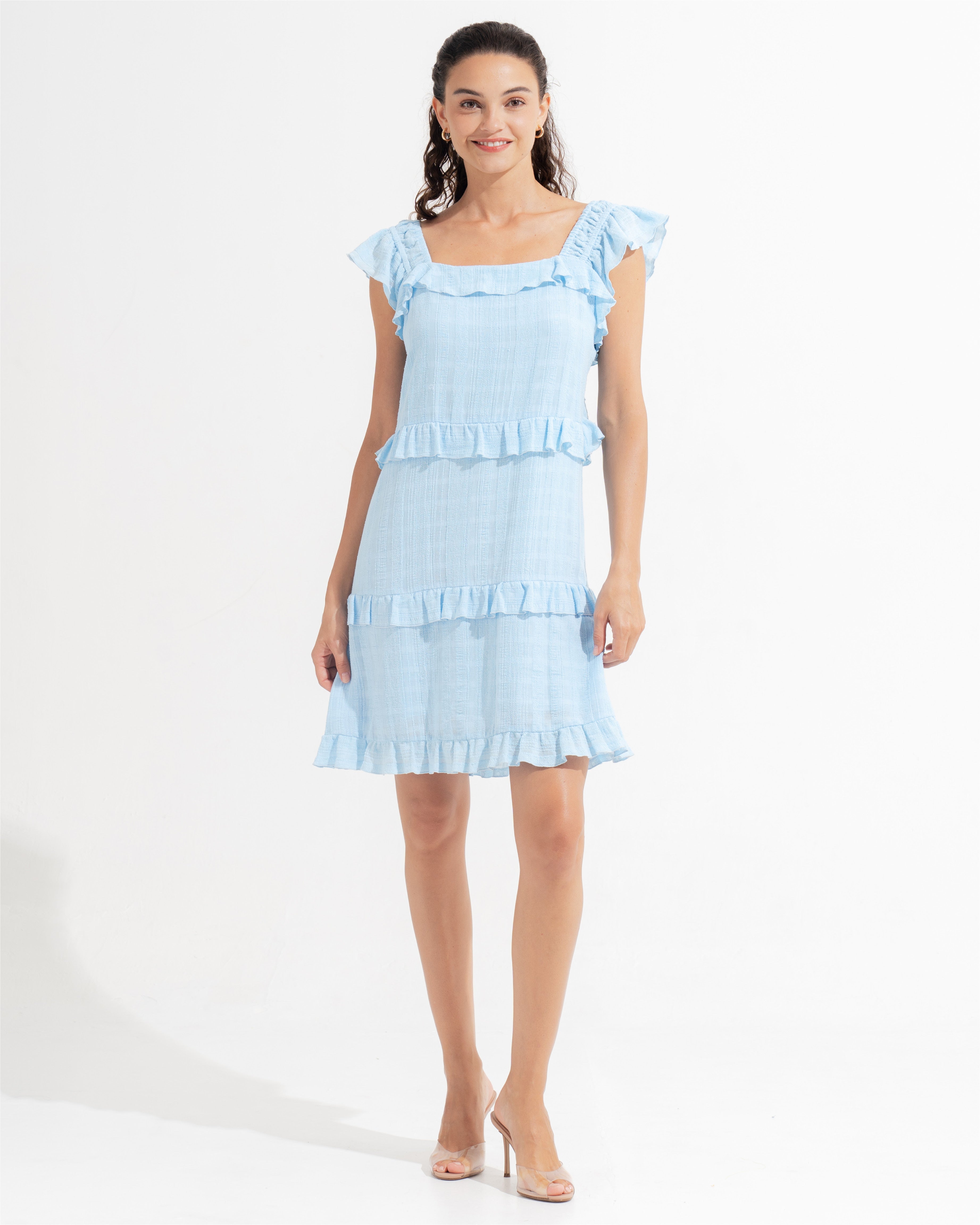 Tierra Mini Dress Frosted