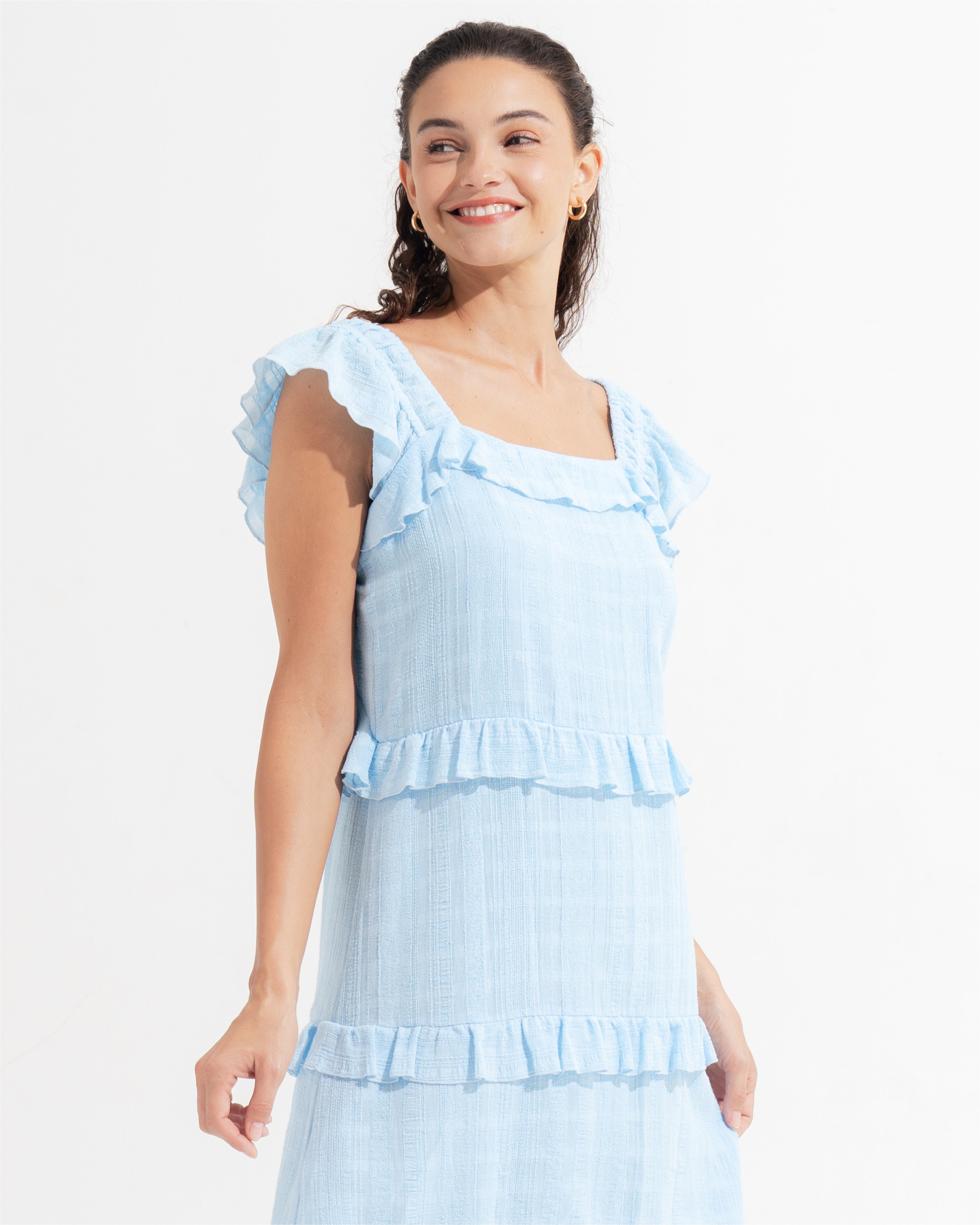 Tierra Mini Dress Frosted