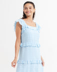 Tierra Mini Dress Frosted