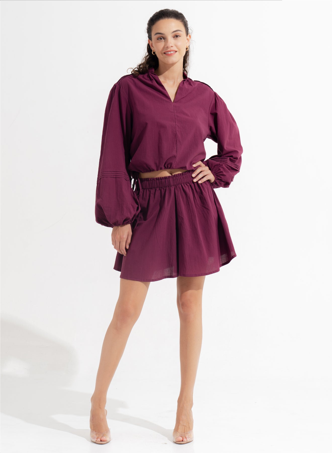 Estelle Shorts Plum