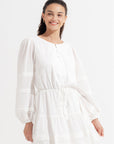 Faith Mini Dress White