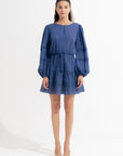 Faith Mini Dress Azure