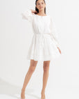 Faith Mini Dress White
