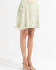 Kirana Mini Skirt Leia Matcha