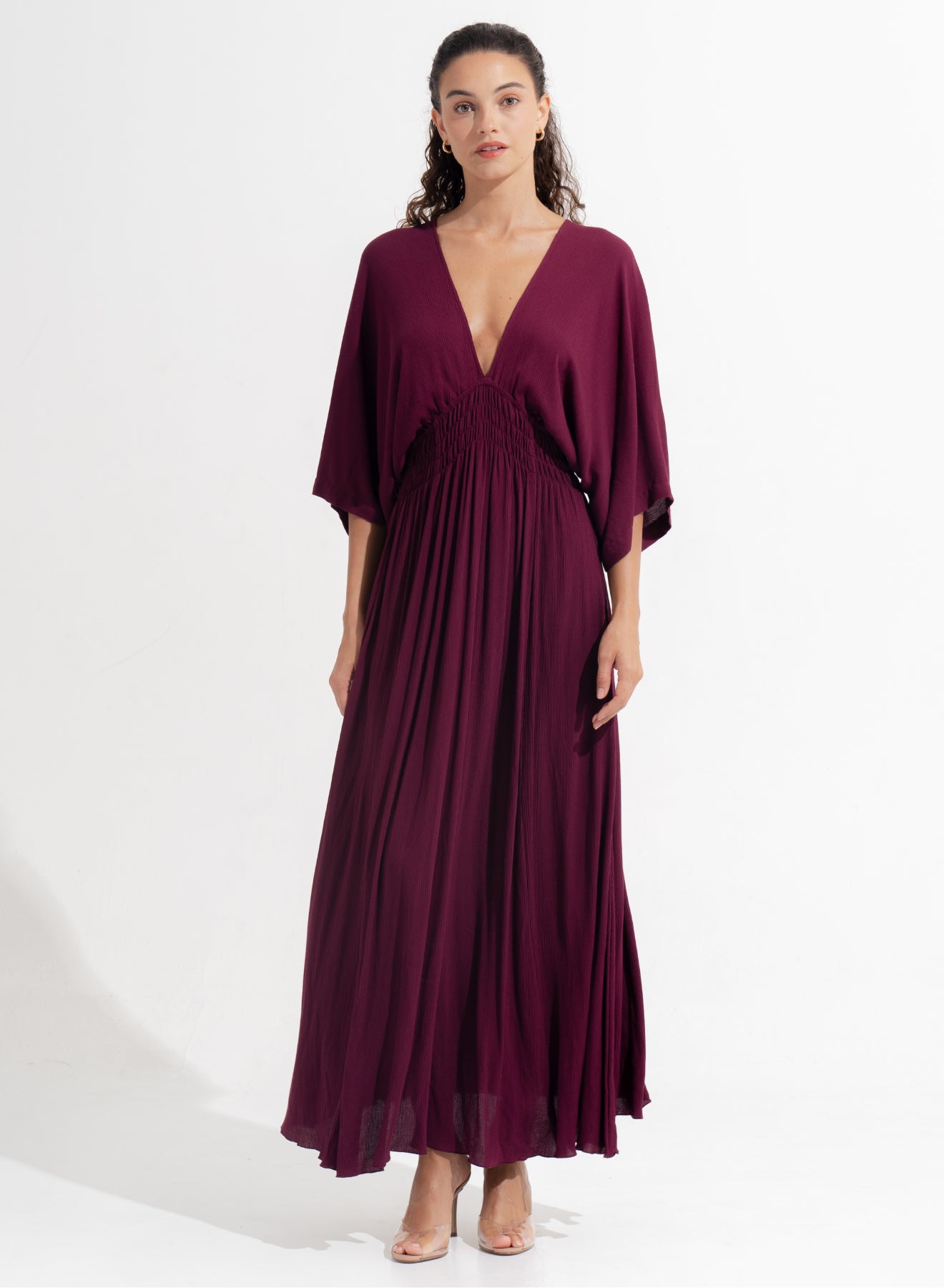 Lumi Maxi Dress Plum