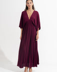 Lumi Maxi Dress Plum