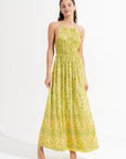 Mahrosh Maxi Dress Kashvi Lime Light