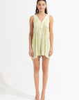 Mira Playsuit Leia Matcha