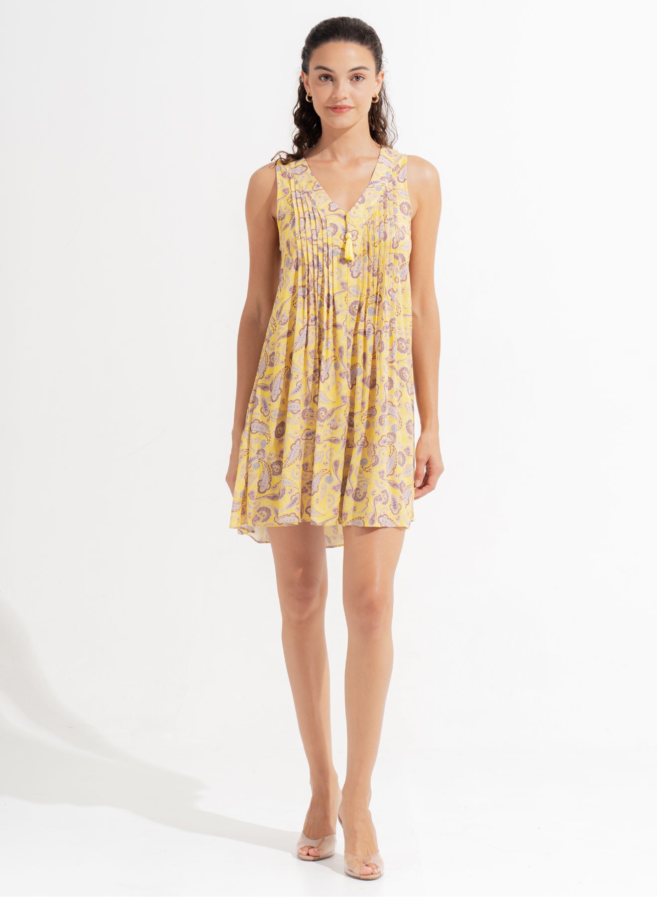 Mirella Mini Dress Faina Sunny Lime
