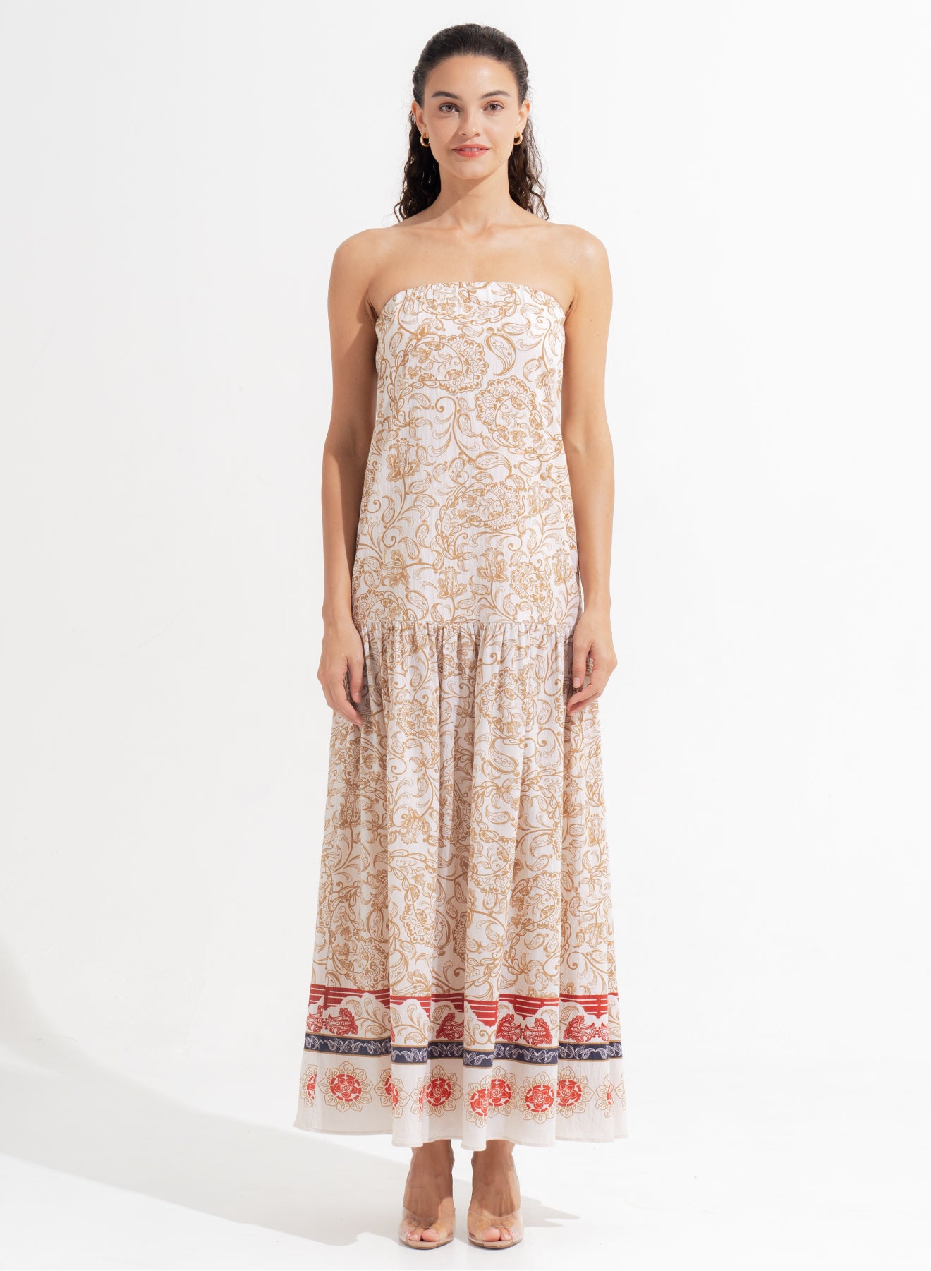 Omala Maxi Dress Apollo Rosa