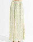Phoebe Maxi Skirt Leia Matcha