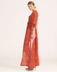 Morrato Bali Cover-Ups OS Shahnoor Robe Hesperia Persimmon