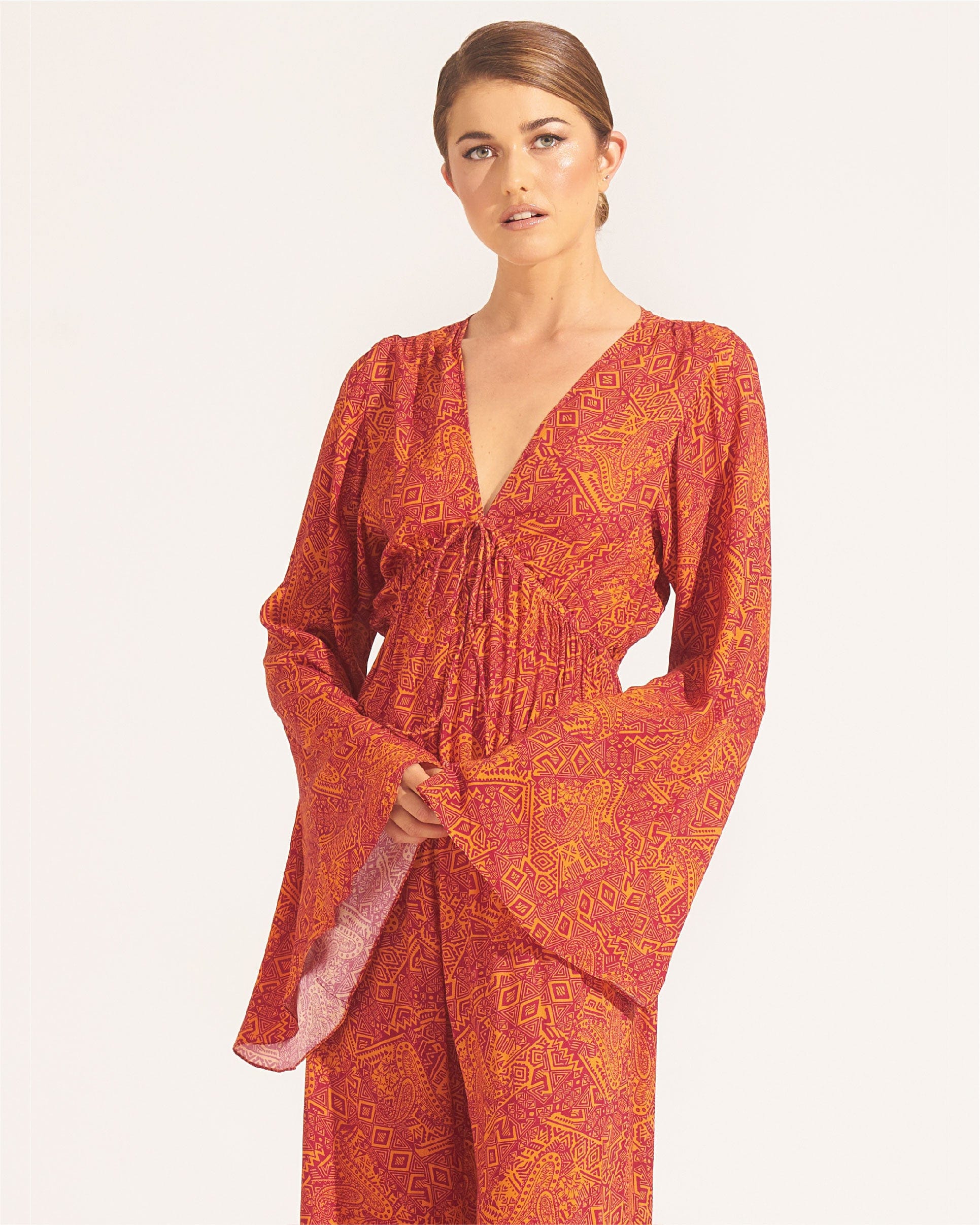 Morrato Bali Jumpsuit Naeema Jumpsuit Hesperia Persimmon