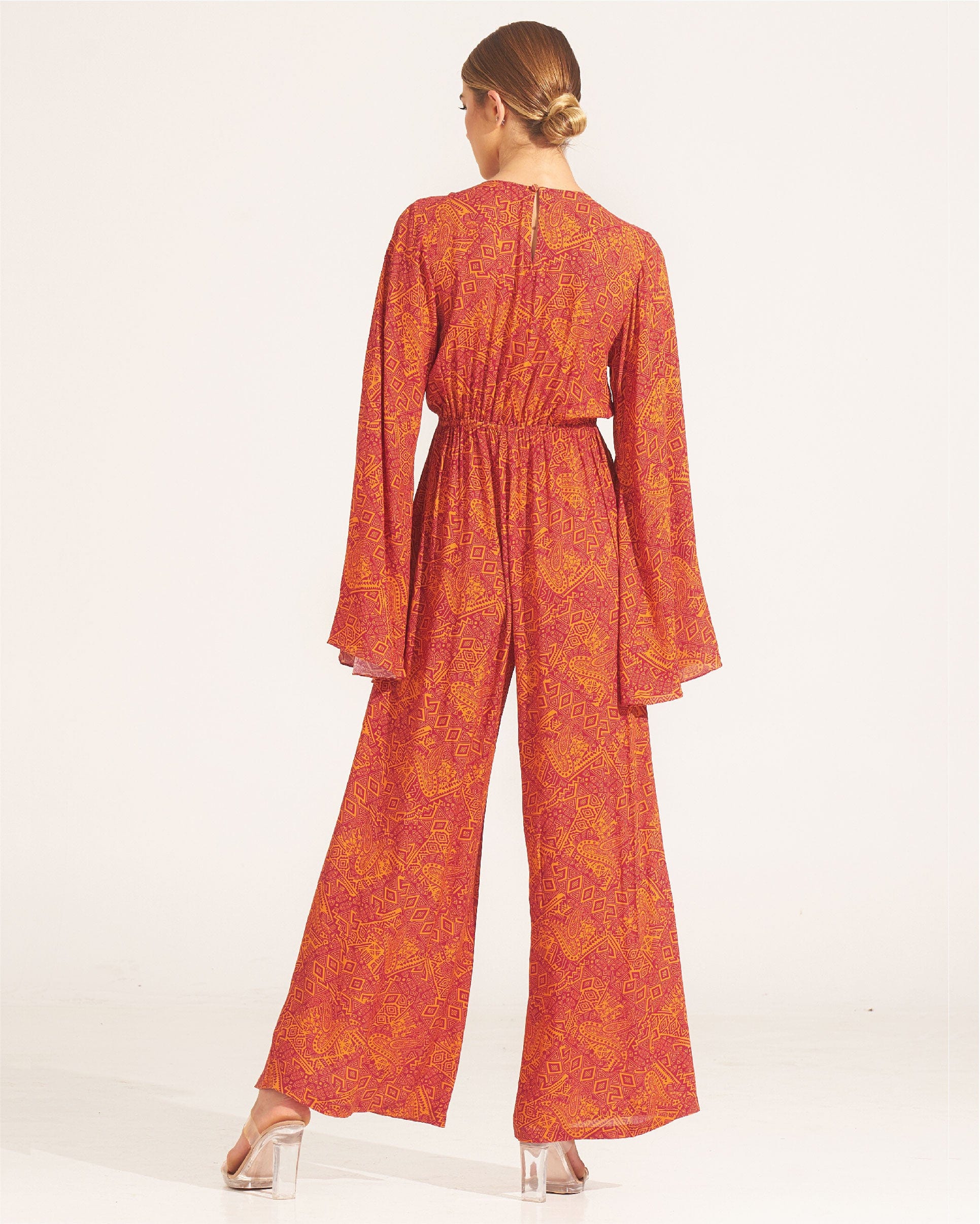 Morrato Bali Jumpsuit Naeema Jumpsuit Hesperia Persimmon