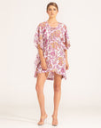 Morrato Bali Mini Dress Insha Kaftan Marudeva Moss